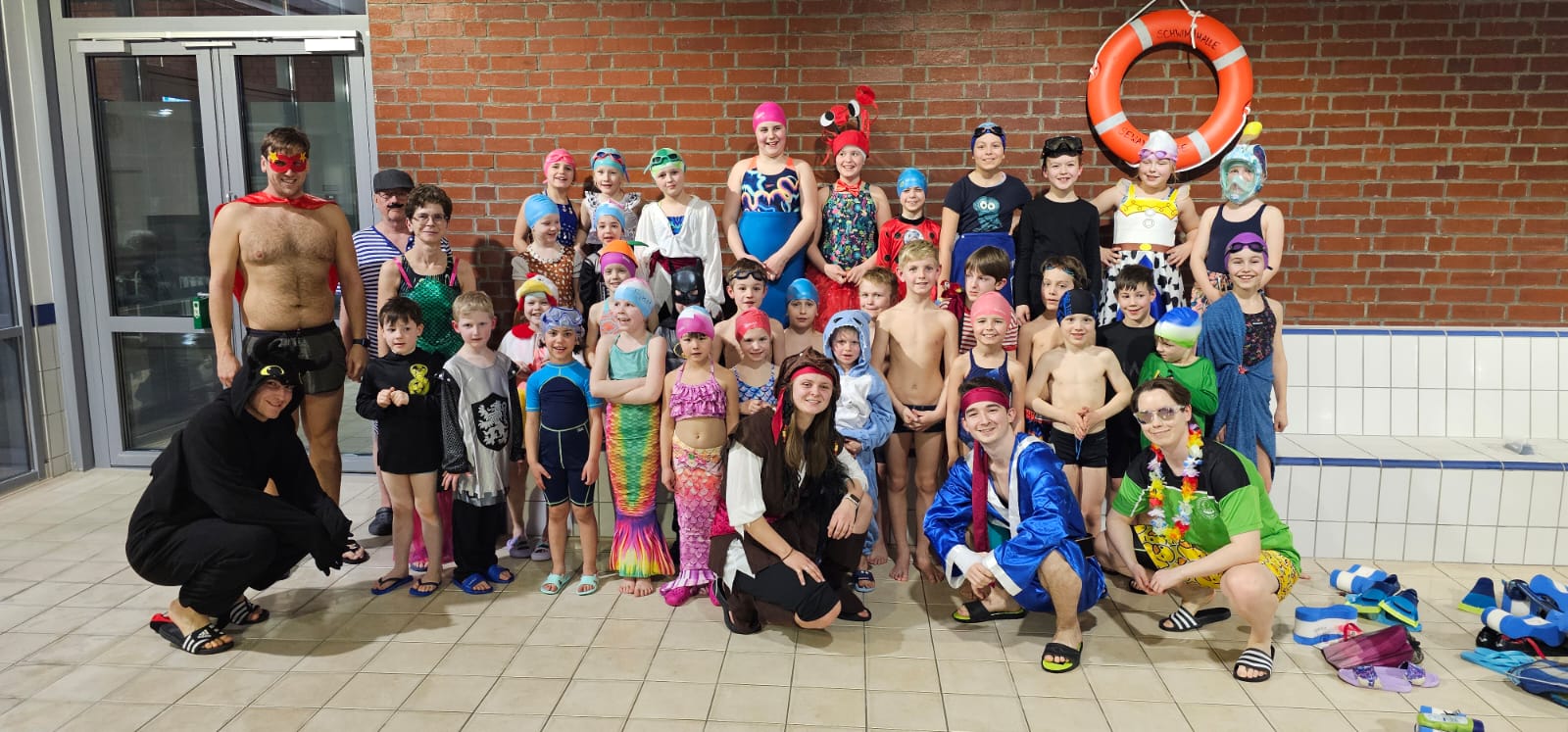 Fasching in der Schwimmhalle 2025