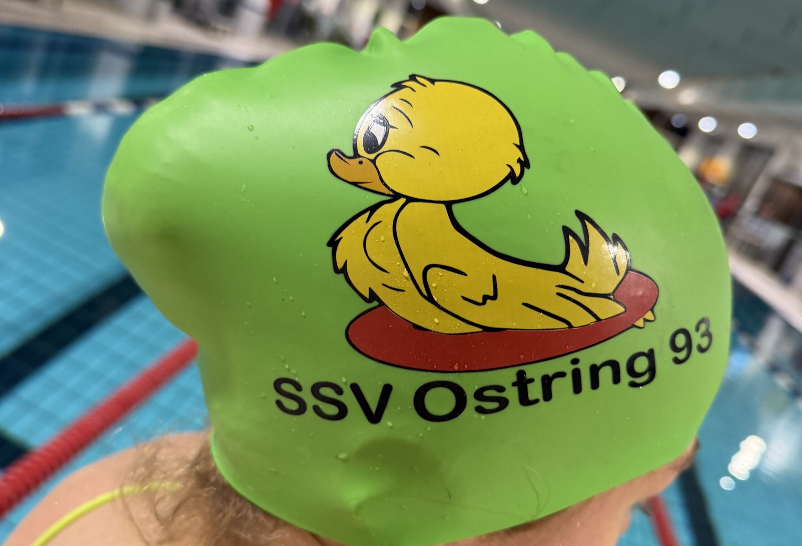 Neue Vereinsbadekappe